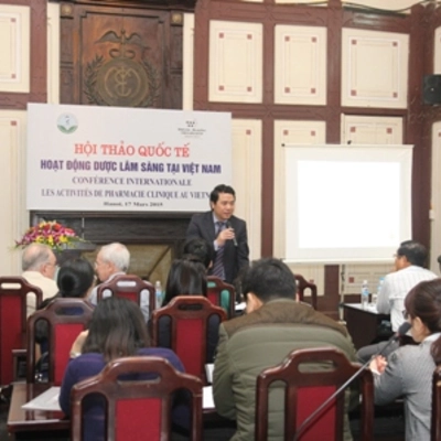 Hội thảo quốc tế: Hoạt động Dược lâm sàng tại Việt Nam