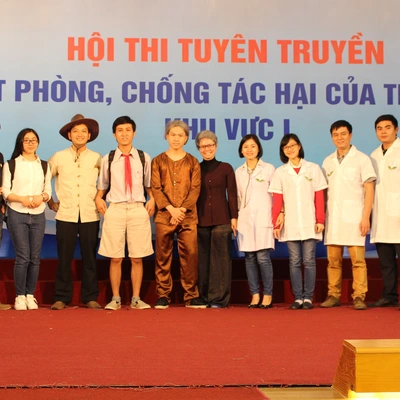 Tin Hội thi tuyên truyền Luật phòng chống tác hại thuốc lá cụm số 1