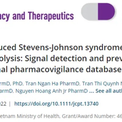 Tín hiệu an toàn và khả năng phòng tránh được của phản ứng trên da nghiêm trọng do allopurinol: phân tích từ cơ sở dữ liệu báo cáo Cảnh giác dược tại Việt Nam