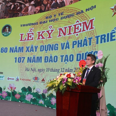 Diễn văn Lễ kỷ niệm 60 năm xây dựng và phát triển (1961 - 2021), 107 năm đào tạo Dược.