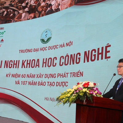 Hội nghị khoa học công nghệ chào mừng 60 năm xây dựng và phát triển, 107 năm đào tạo dược