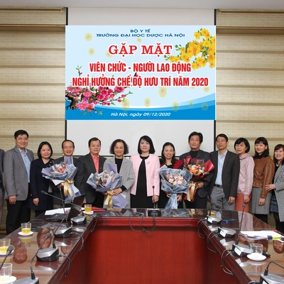 Gặp mặt các viên chức nghỉ hưu năm 2020