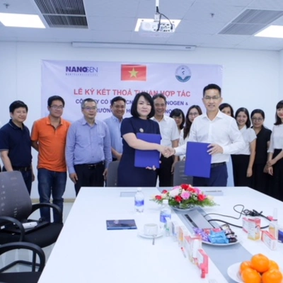 Lễ ký kết Thỏa thuận Hợp tác giữa Công ty Cổ phần Công nghệ Sinh học Dược Nanogen với Trường Đại học Dược Hà Nội