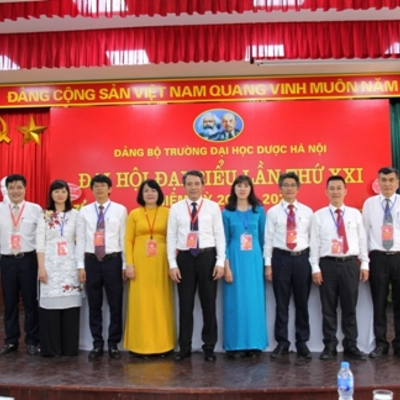 Đảng bộ Trường Đại học Dược Hà Nội tổ chức thành công Đại hội Đại biểu lần thứ XXI, nhiệm kỳ 2020-2025