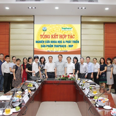 Tổng kết hợp tác nghiên cứu khoa học và phát triển sản phẩm Traphaco – Hup