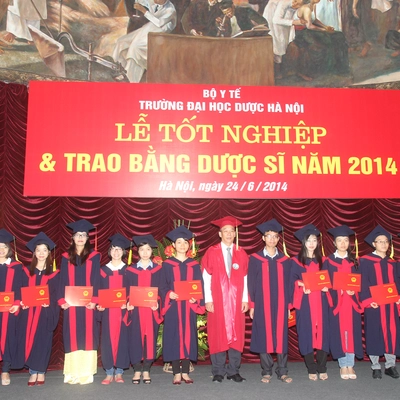 Lễ tốt nghiệp & trao bằng Dược sĩ năm 2014 (24/06/2014)
