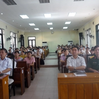 Training course on National Defense - Security in 2013