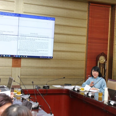 Hội nghị giao ban công tác tháng 4 năm 2021