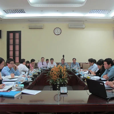 Tiếp đoàn thẩm định của quỹ EDCF - Hàn Quốc về dự án xây dựng trường đại học Dược Hà Nội tại Bắc Ninh