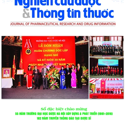 Tạp chí Nghiên cứu Dược và Thông tin thuốc số 4+5 năm 2016