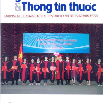 Tạp chí Nghiên cứu Dược và Thông tin thuốc số 3 năm 2016