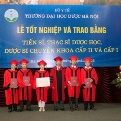 Lễ tốt nghiệp và trao bằng Tiến sĩ, Thạc sĩ Dược học, Dược sĩ chuyên khoa cấp II & cấp I