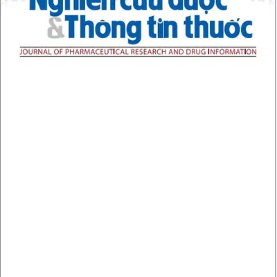 Tạp chí Nghiên cứu Dược và  Thông tin thuốc số 2 năm 2023